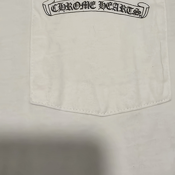 Chrome Hearts Multicolor Cross Cemetery White Mens Large T Shirt - Picture 4 of 10